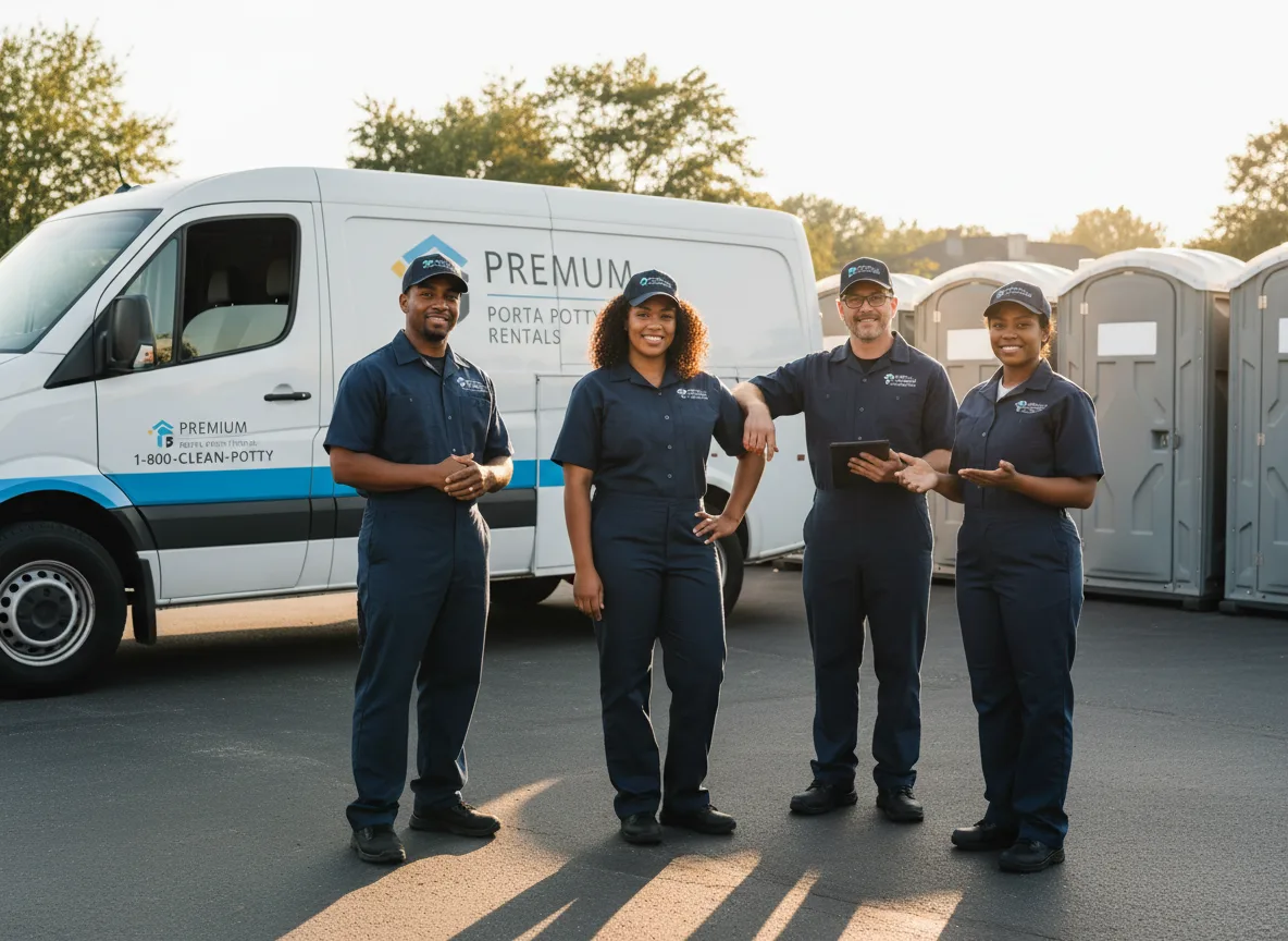 VIP Portable Toilets company in Mikana, WI